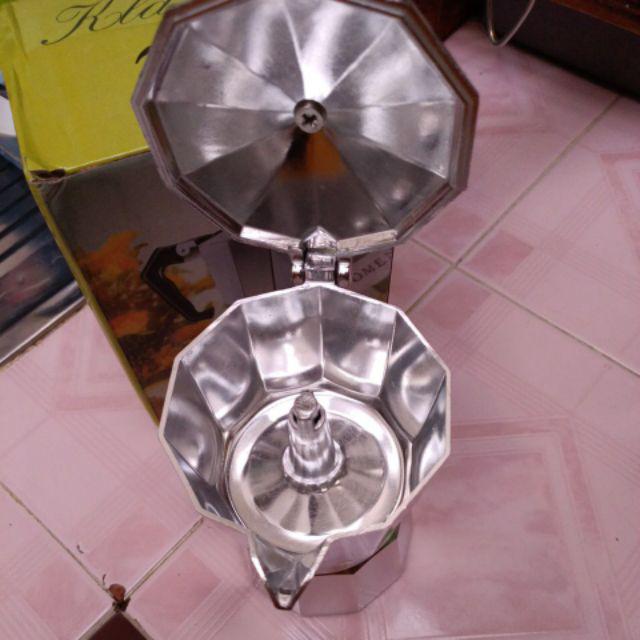 Teko Kopi Alumunium Moka Pot Aluminium 150ml Cp0150al