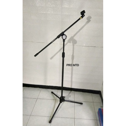 Stand Mic Maruni Panjang Hitam