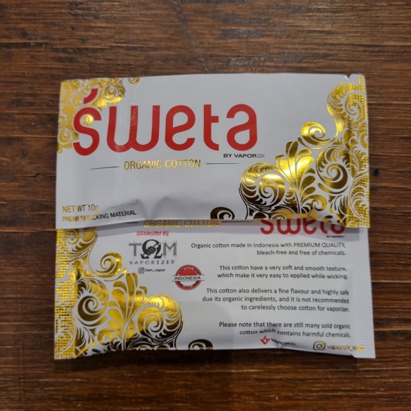 SWETA ORGANIC COTTON NET WT 10G