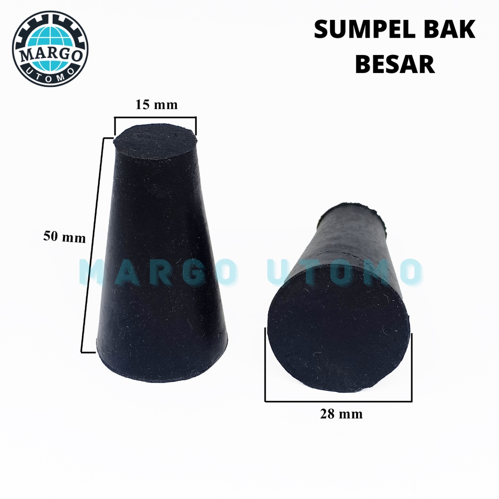 Karet Sumbat / Sumpel Bak Mandi Air Besar - 5PCS