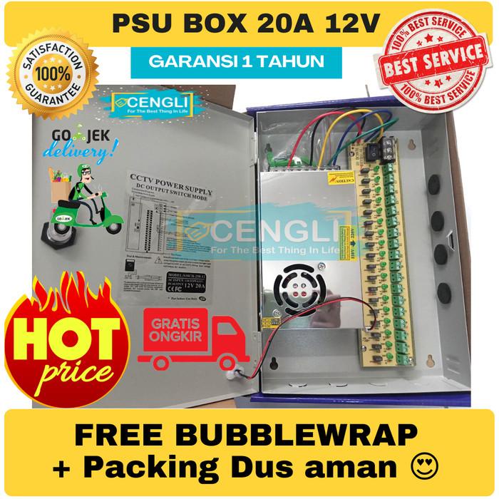 PSU Power Supply Box SPC 20 A Best Seller 20A 12V Ampere Trafo 12 V