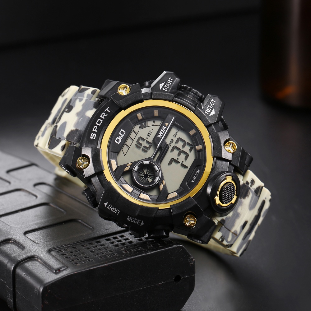 COD JAM TANGAN PRIA QUARTZ MEN WOMEN DIGITAL WATCH FASHION CASUAL SPORTS DIGITAL LED M68