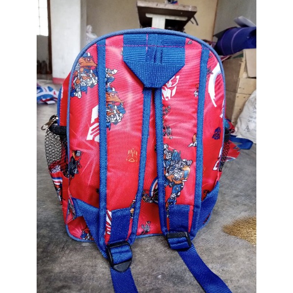 ransel PAUD TK SD motif BOBOBOY bisa nyala LED model timbul 3D