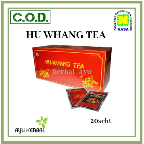 

HU HWANG TEA Teh Herbal Original Nasa isi 20sachet