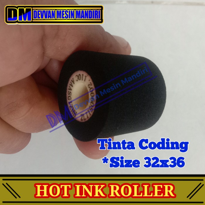 

Hemat Tinta Mesin Coding Hot Ink Roll 32*36 Untuk Mesin My-380 Expired Limited