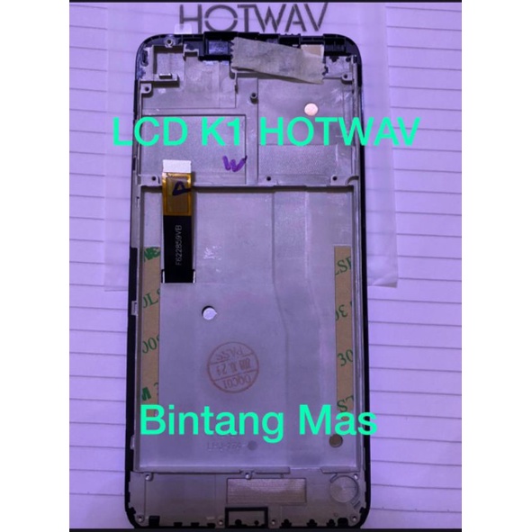 LCD DAN TC HOTWAV K1 NEW & ORINGINAL