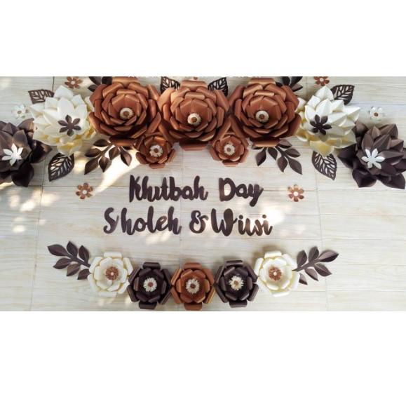 Jangan Ketinggalan order..  (FREE GIFT) Paperf flower Paket dekorasi lamaran Paperflower dekorasi bu