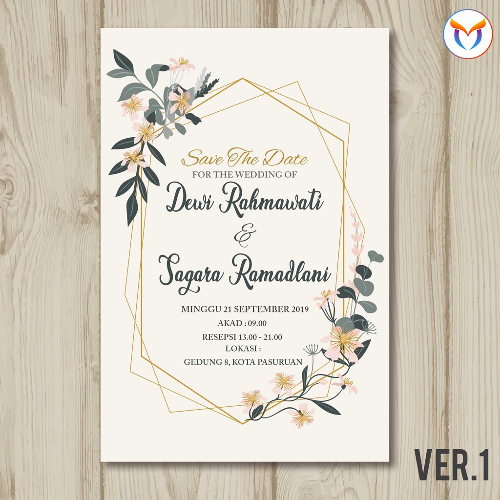  Undangan  Digital Wedding invitation Undangan  