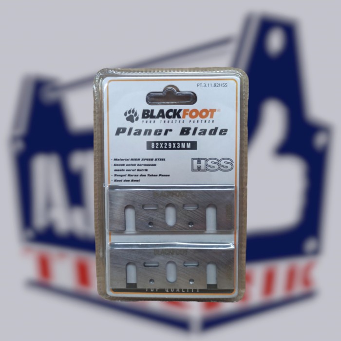 Blackfoot HSS planer blade 82mm mata serut kayu sugu ketam pasah