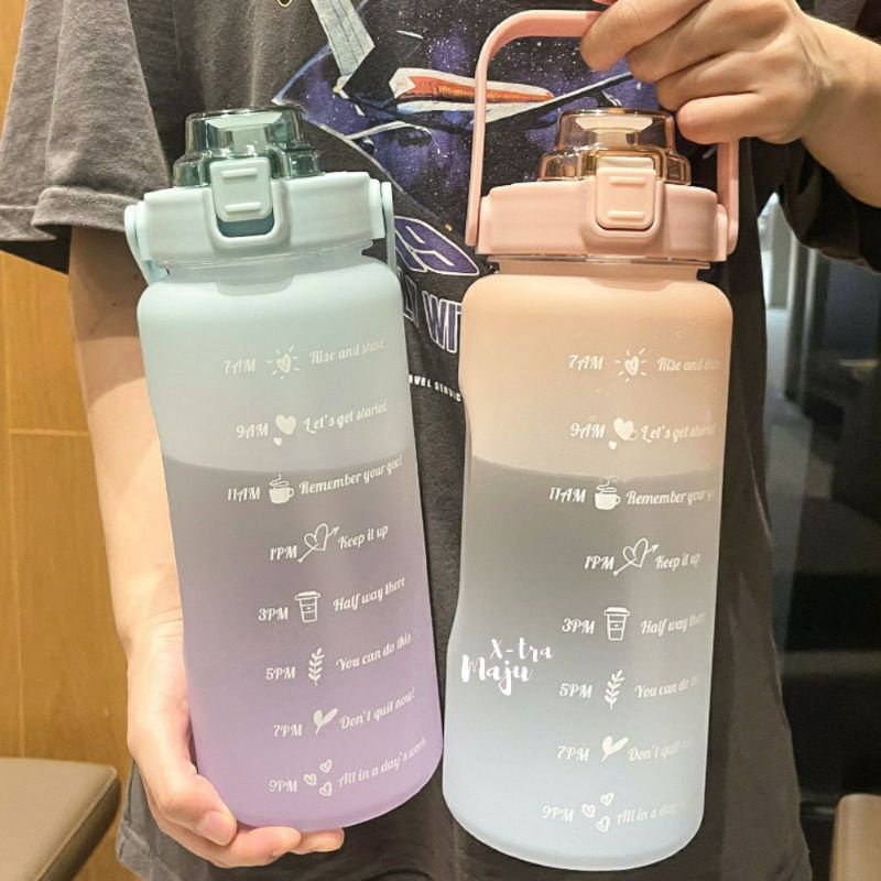 Botol Minum 2 Liter 2000ML Korea VIRAL TERBARU