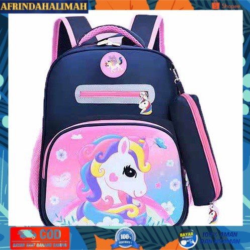 

[TERBARU] TAS ULTRAMAN RANSEL SEKOLAH ANAK TK IMPORT SUPER HERO SET PENSIL CASE - unicorn