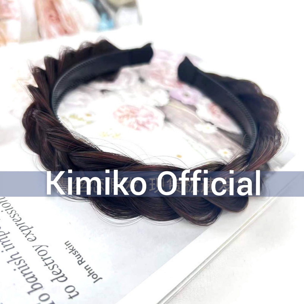 Kimiko hairclip bando rambut kepang