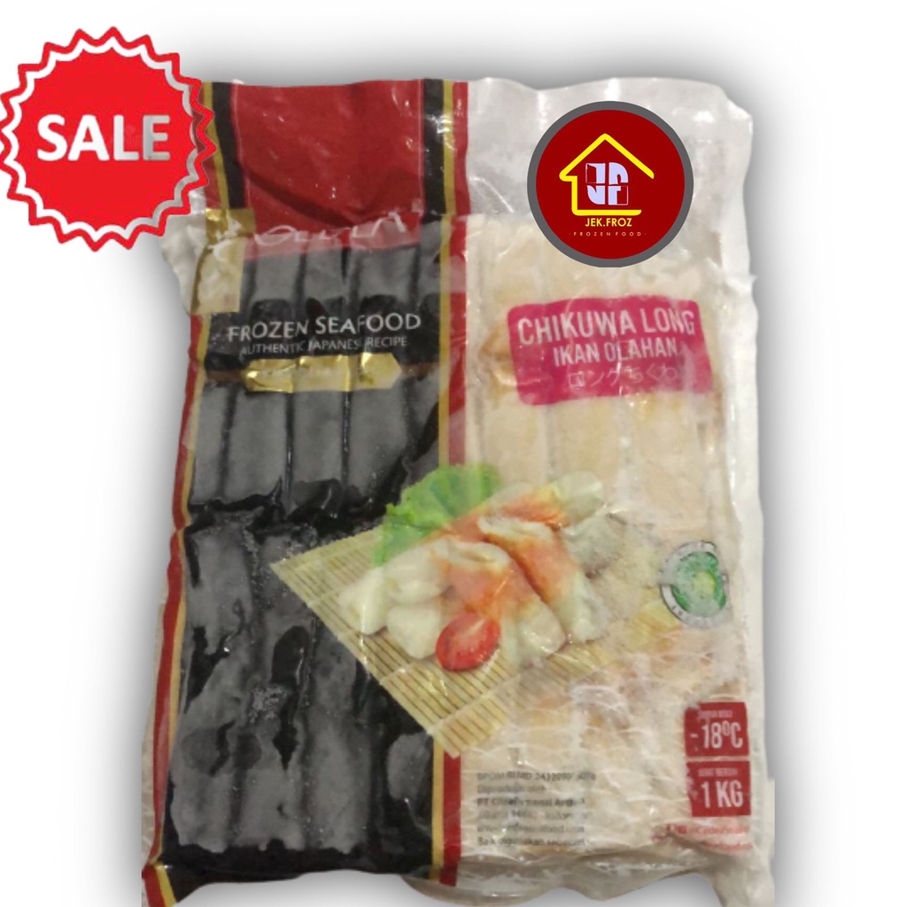 

cedea chikuwa longfrozen seafood 1kg