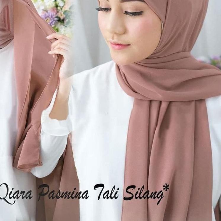✳ Hijab Syari Instan Pasmina Tali Silang / Pasmina Instan Jumbo / Pashmina Plisket Premium tebal ☇