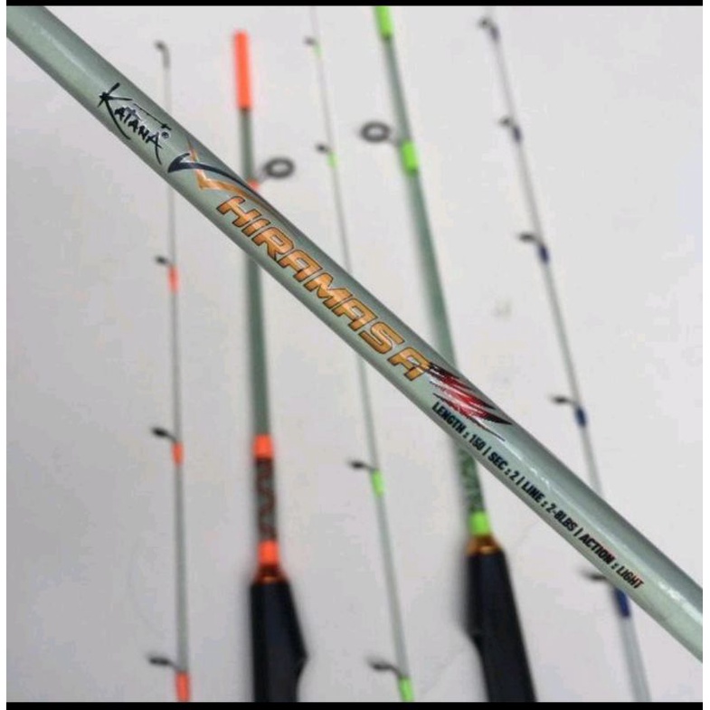 Joran pancing lentur hiramasa 2-8lb katana series
