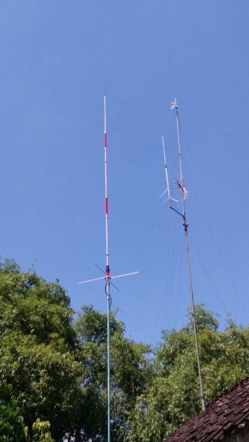 Hustler antena g7 vhf by odie comm surabaya