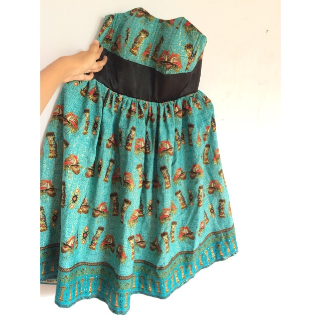 Dress batik asli papua