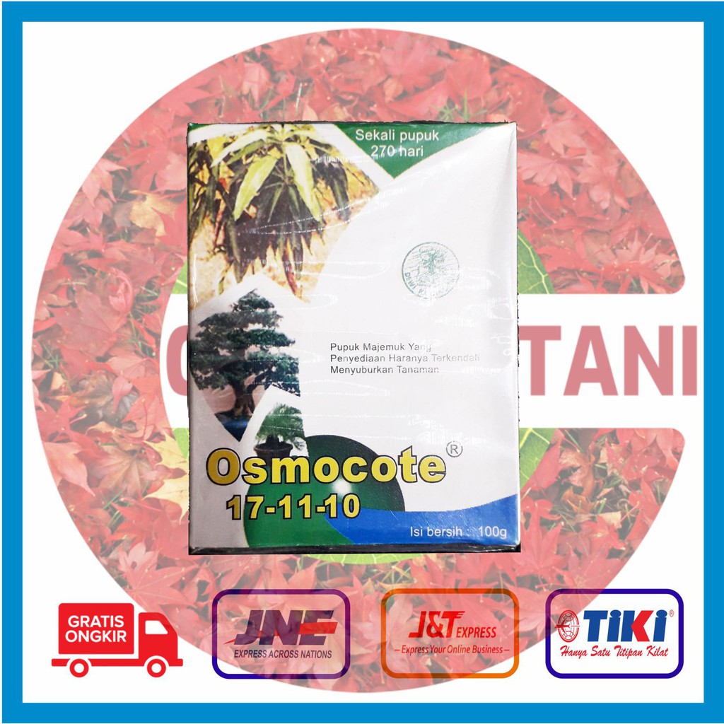Pupuk Dekastar Osmocote 171110 Untuk Aglaonema @ 100 GR