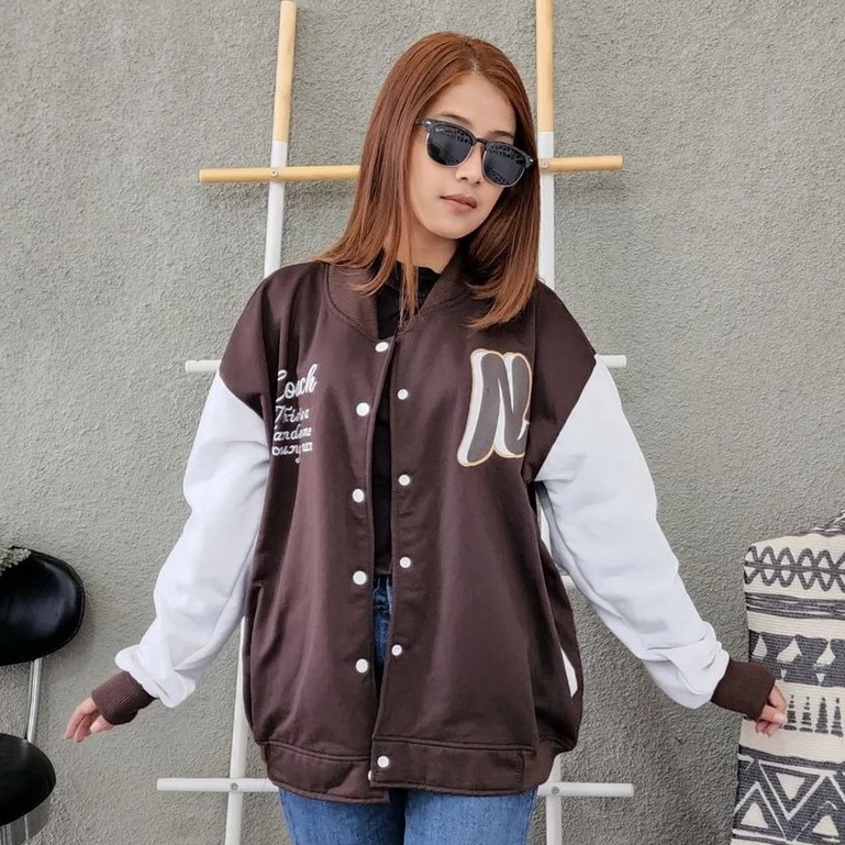 Public - N Baseball XXL - Jaket Baseball Oversize Unisex