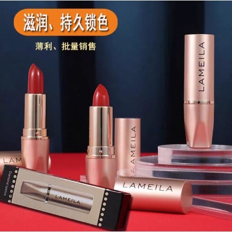 Lameila Lipstick Matte Tahan Lama Melembabkan Bibir By Aurora 2003