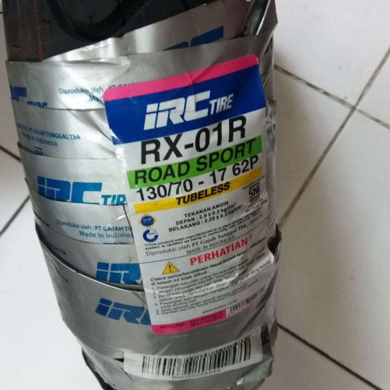 B.luar 130/70-17 RX-01R/IRC