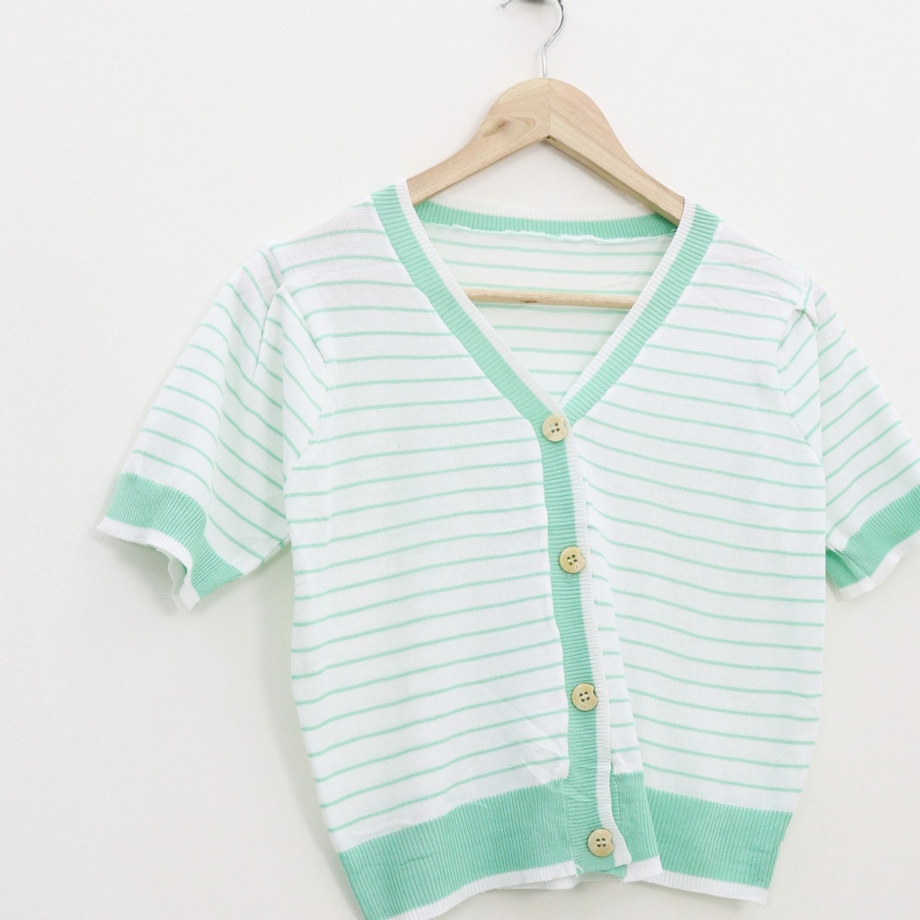 Ledy stripe knit top -Thejanclothes