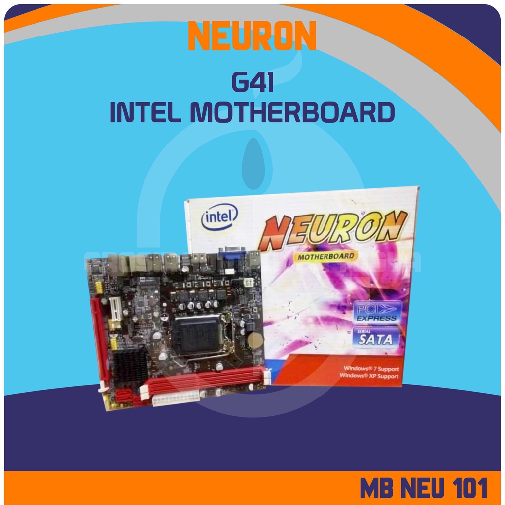 Neuron G41 Socket LGA 775 DDR3 1333 Intel Motherboard