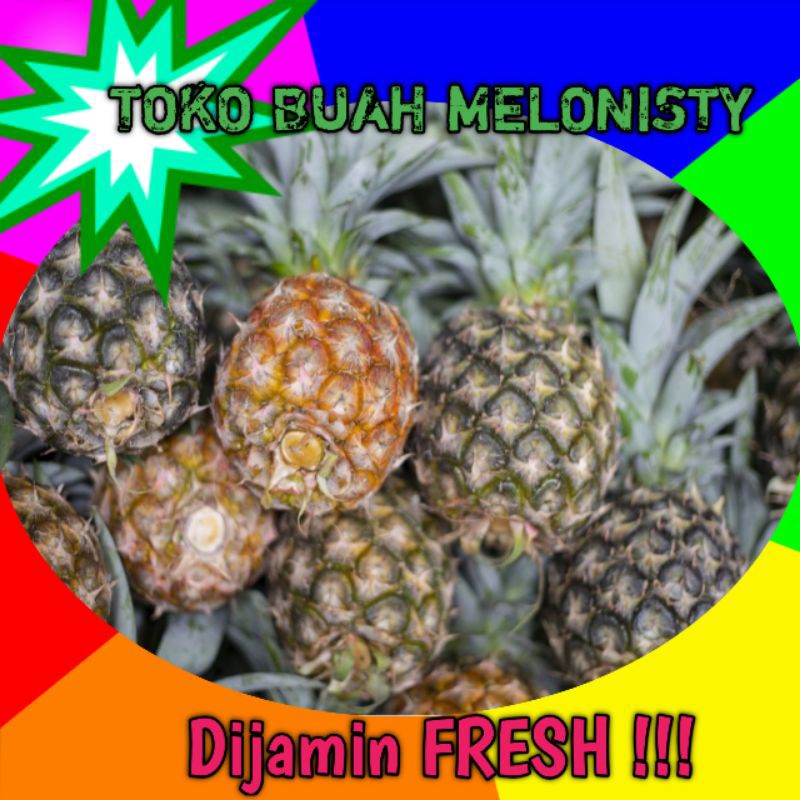 

[ PER BIJI ] BUAH NANAS FRESH BUAH NANAS
