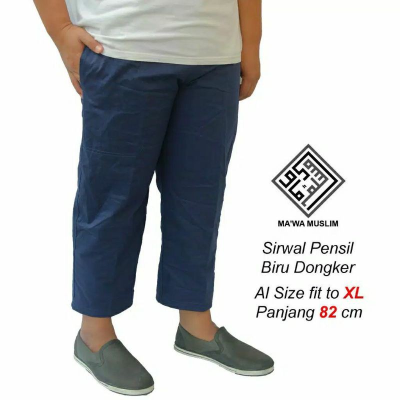 Celana Sirwal pensil XL Celana Cingkrang size XL | Celana Panjang pria dewasa laki-laki