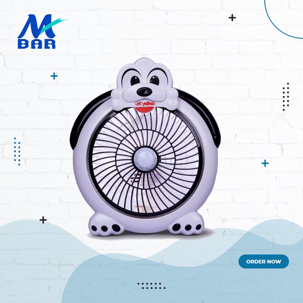Kipas Angin Meja Niko Karakter Guffi