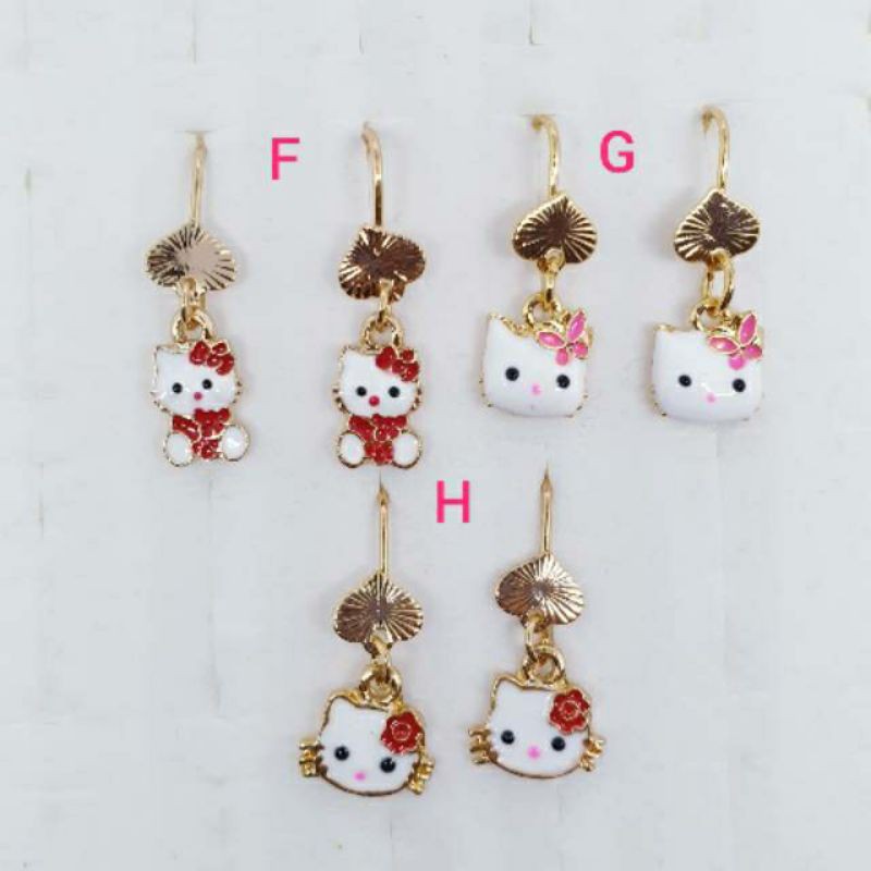 Anting anak hello kitty lapis mas ♡GOTEN-12♡