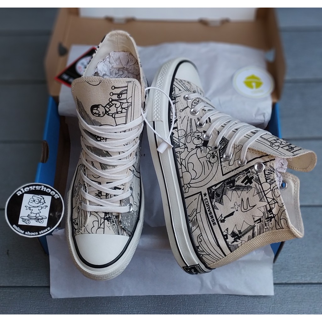  Converse  70s Hi Doraemon  White Garnet Egret Premium BNIB 