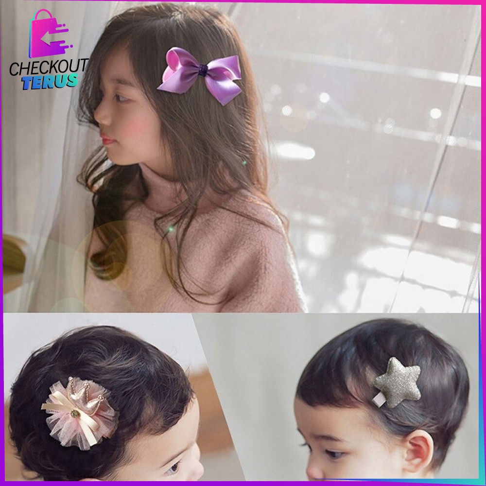 CT C19 Ikat Rambut Pita Anak 18IN1 Jepit rambut Anak Lucu Aksesoris Rambut Hair Clip Murah Import Kunciran Rambut Anak