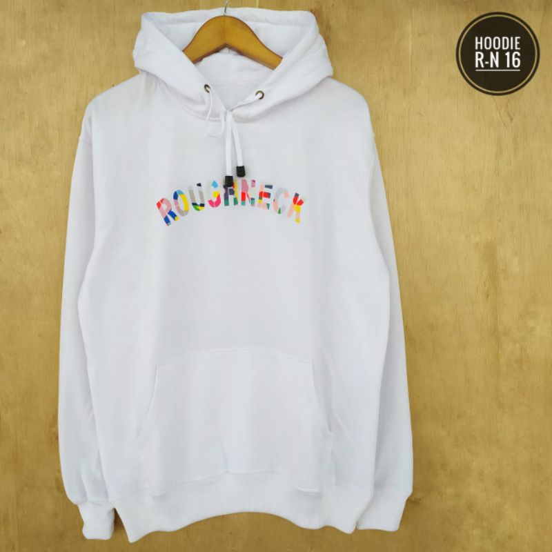 Roughneck H264 Sig Color Chalk Black Hoodie Rougneck rainbow L XL