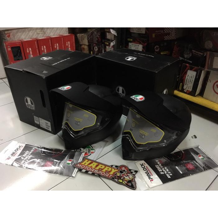 HELM AGV FULL CARBON MATT AX9 DUAL ORIGINAL ITALY SIZE M L XL XXL