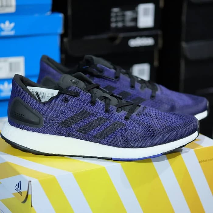 Sepatu Running Adidas Pureboost DPR Dark Purple Original 100% BNIB