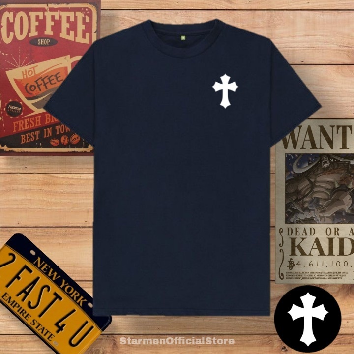 Kaos Distro Unisex CROSS Katun Combed 30s / sablon polyflex /polyflex premium / Pakaian Pria Wanita Atasan Cowok Cewek /kaos kekinian / kaos viral / tshirt tumbrl tee basic /SIZE M , L , XL , XXL / kaus oblong oversize kaos murah best seller ready