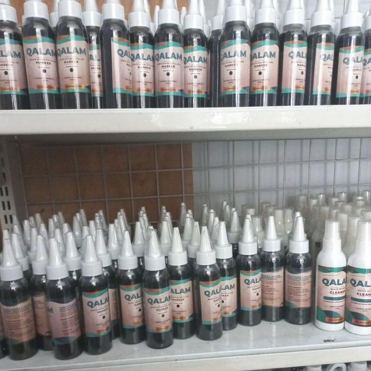 

Best Seller.. Tinta spidol whiteboard QALAM 100 ml /refill ink isi 5pcs