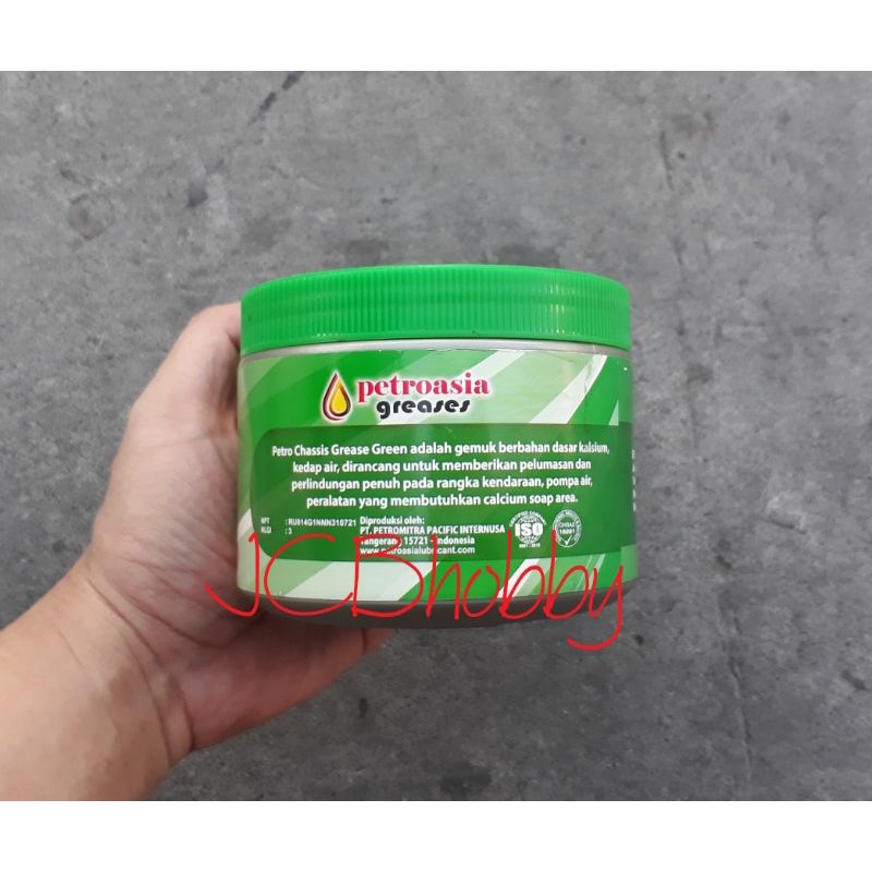 Stempet gemuk pelumas PETROASIA Grease Chassis Green 500g