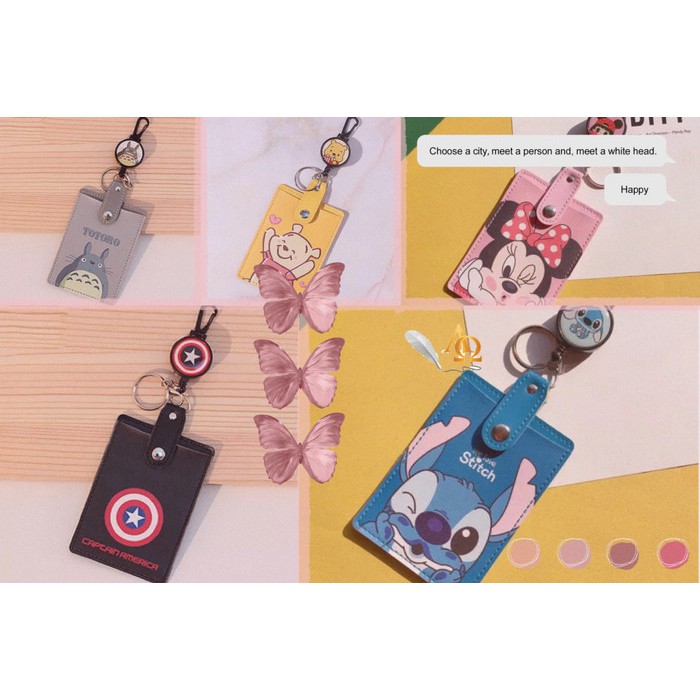 

Tempat Kartu Unik / ID Card Holder Motif Kartun Lucu For Kartu MRT 14th