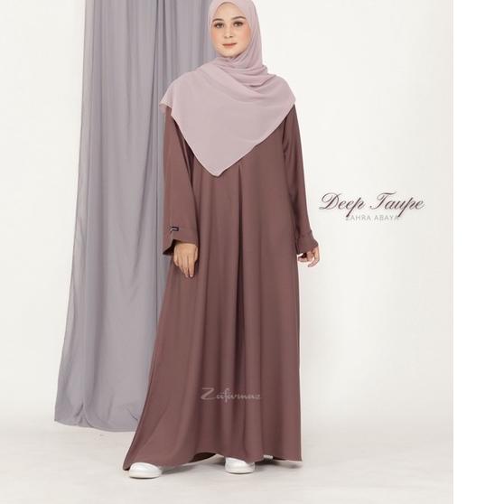 Abaya HItam Abaya Syari Abaya Turki Abaya Jetblack Abaya Basic Abaya Polos ZAHRA 스