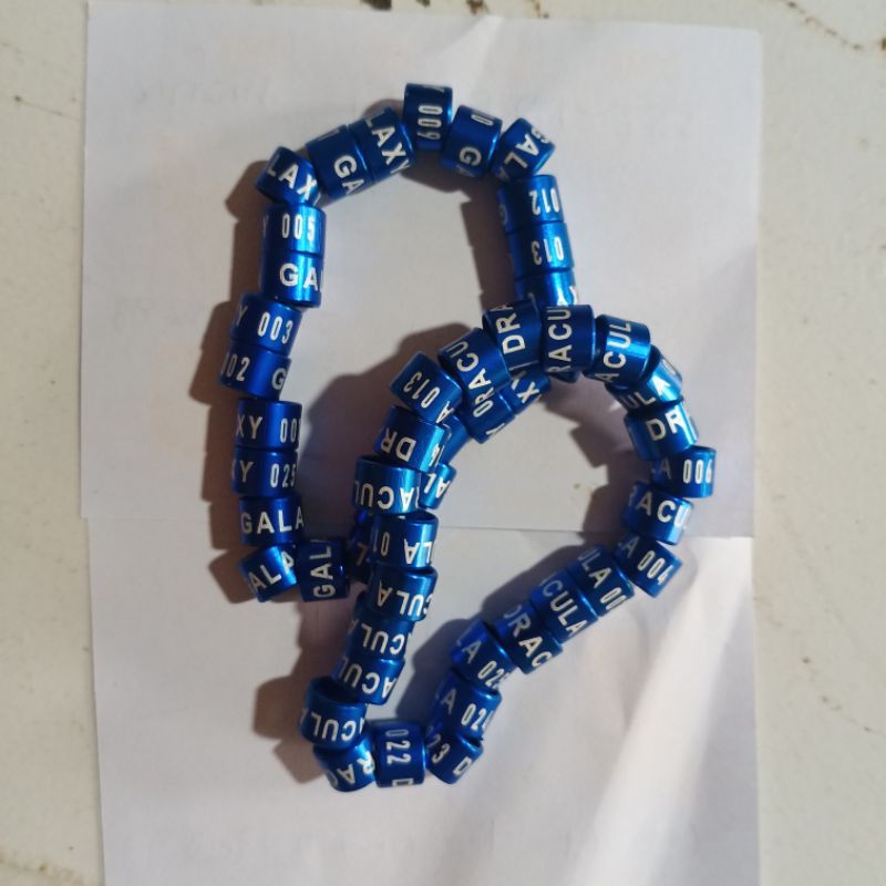 Ring merpati laser gelang kaki burung capati dara