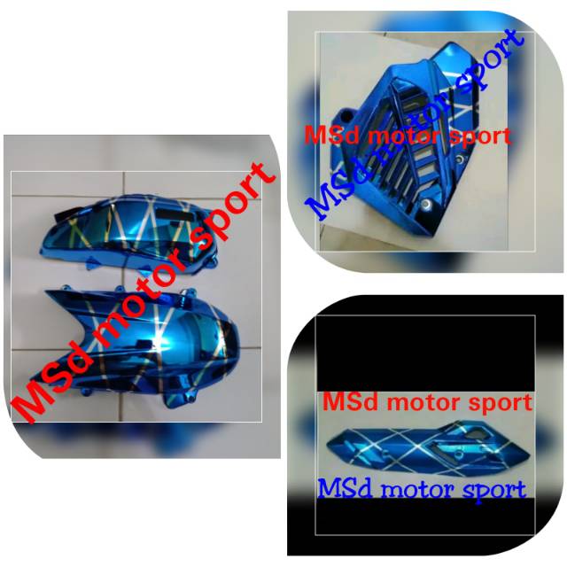 Variasi set vario 125 led 150 tutup knalpot Vario 125 led 150 tutup radiator cvt vario 125 led 150