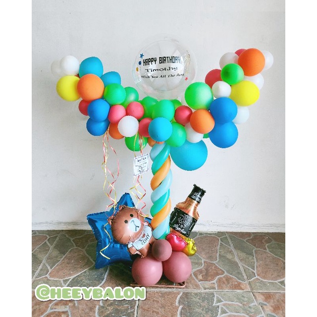 Standing Bunga/Papan Bunga/Balon Box/Bouquet Balon/Standing Bunga/Balon Ucapan/Balon Wisuda/Bunga Uc