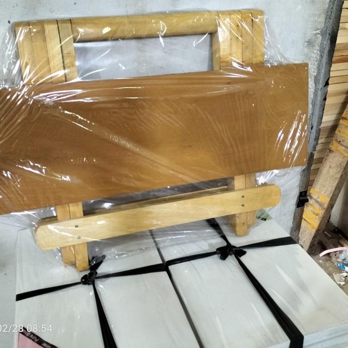 Terlaris Meja Lipat / Meja Belajar / Rehal Ngaji kayu pinus