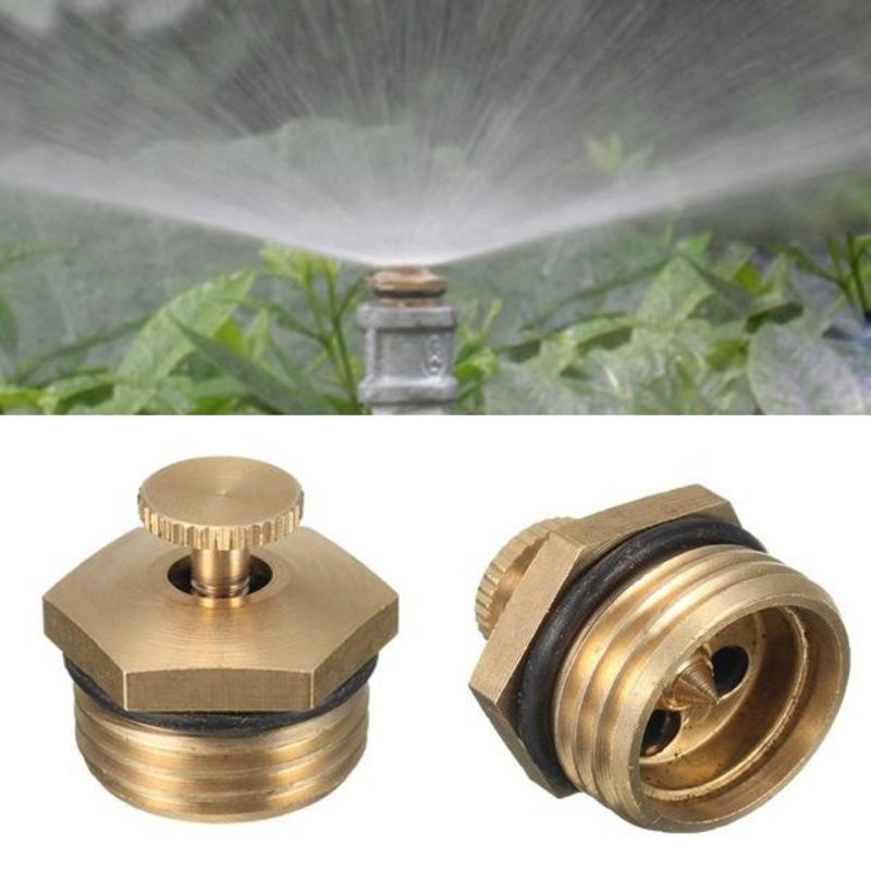 SPRINKLER SPRAYER ADJUSTABLE SPRAY AIR TAMAN KEBUN KUNINGAN SPRINGKLER ALAT SIRAM IRRIGATION HEAD VITRIASS