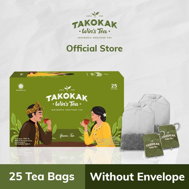 

Teh Takokak Green Tea Celup