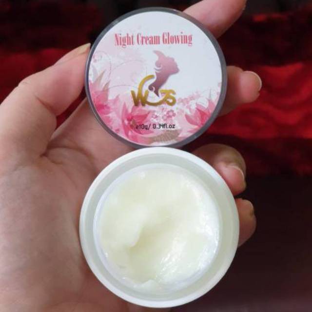 [COD]  WGS NIGHT CREAM BPOM  ( Whitening Glossy Skincare ) BPOM