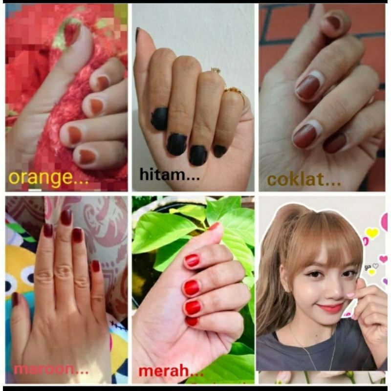 Kutek halal, Henna kuku/pacar kuku muslim/ Henna Arab/ tuffah hitam/