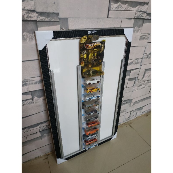 RAK BLISTER HOTWHEELS ISI 36 PCS HOTWHEELS BISA Di GANTUNG DI DINDING HOTWHEELS JADI RAPIH